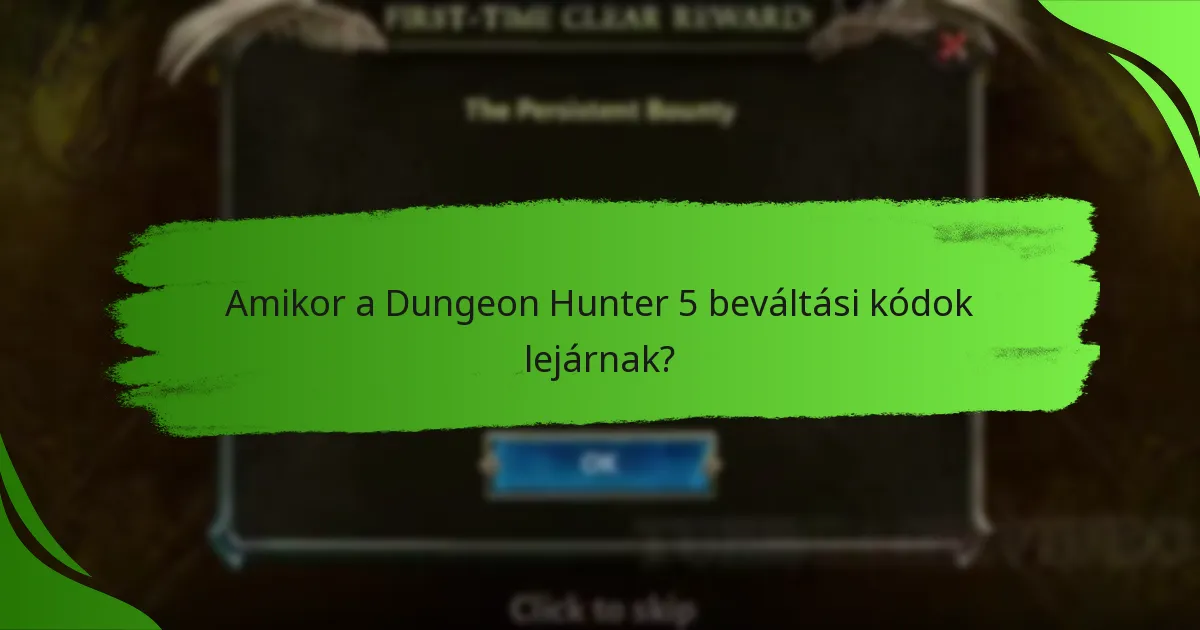 Amikor a Dungeon Hunter 5 beváltási kódok lejárnak?